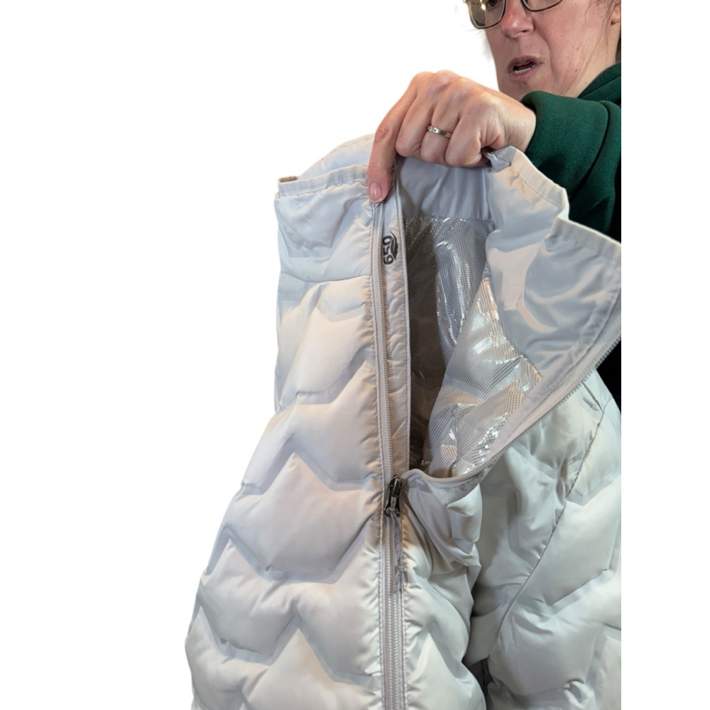 Men's Columbia down Puffer Jacket xXL Gray - Picture 6 of 6